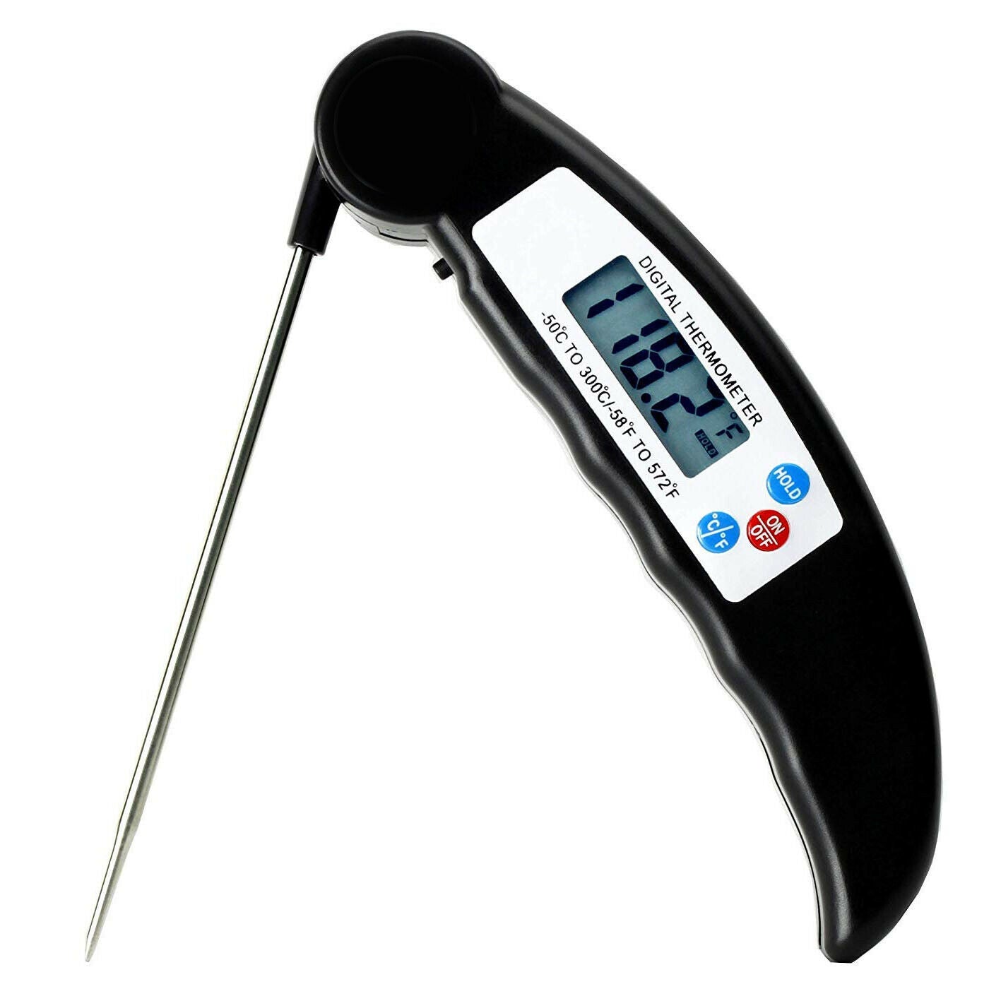 Instant-Read Meat Thermometer Digital Electronic Food Temp