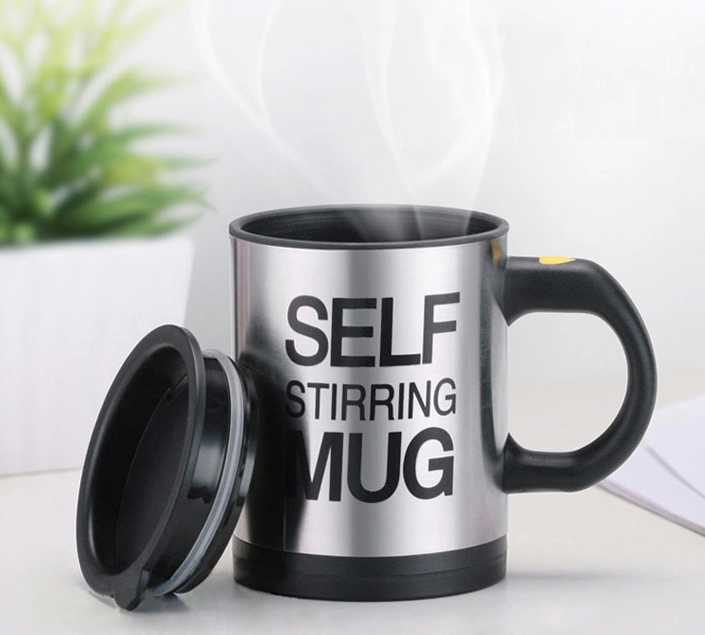 Automatic Stirring Glass Lazy Electric Mug Electric Rotating Coffee Cup