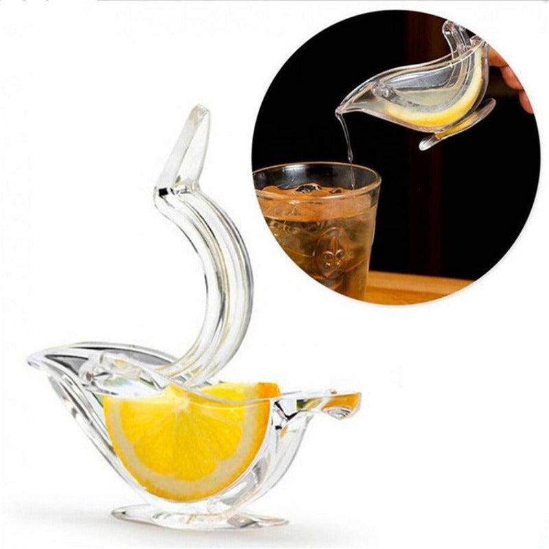 Manual Lemon Juicer Transparent Acrylic Elegance