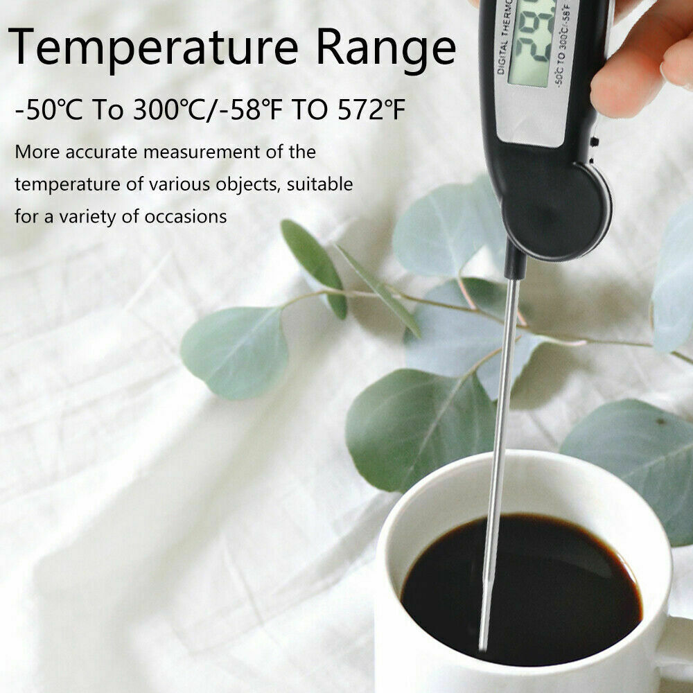 Instant-Read Meat Thermometer Digital Electronic Food Temp