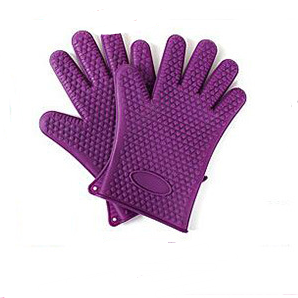 Food Grade Silicone Heat Resistant BBQ Glove Silicone Oven Mitts