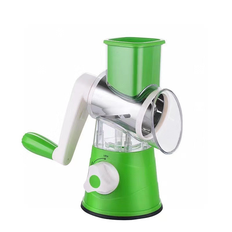 Vegetable Slicer Vertical Vegetable Cutter Rotary Grater Slicer For Fruit Nuts