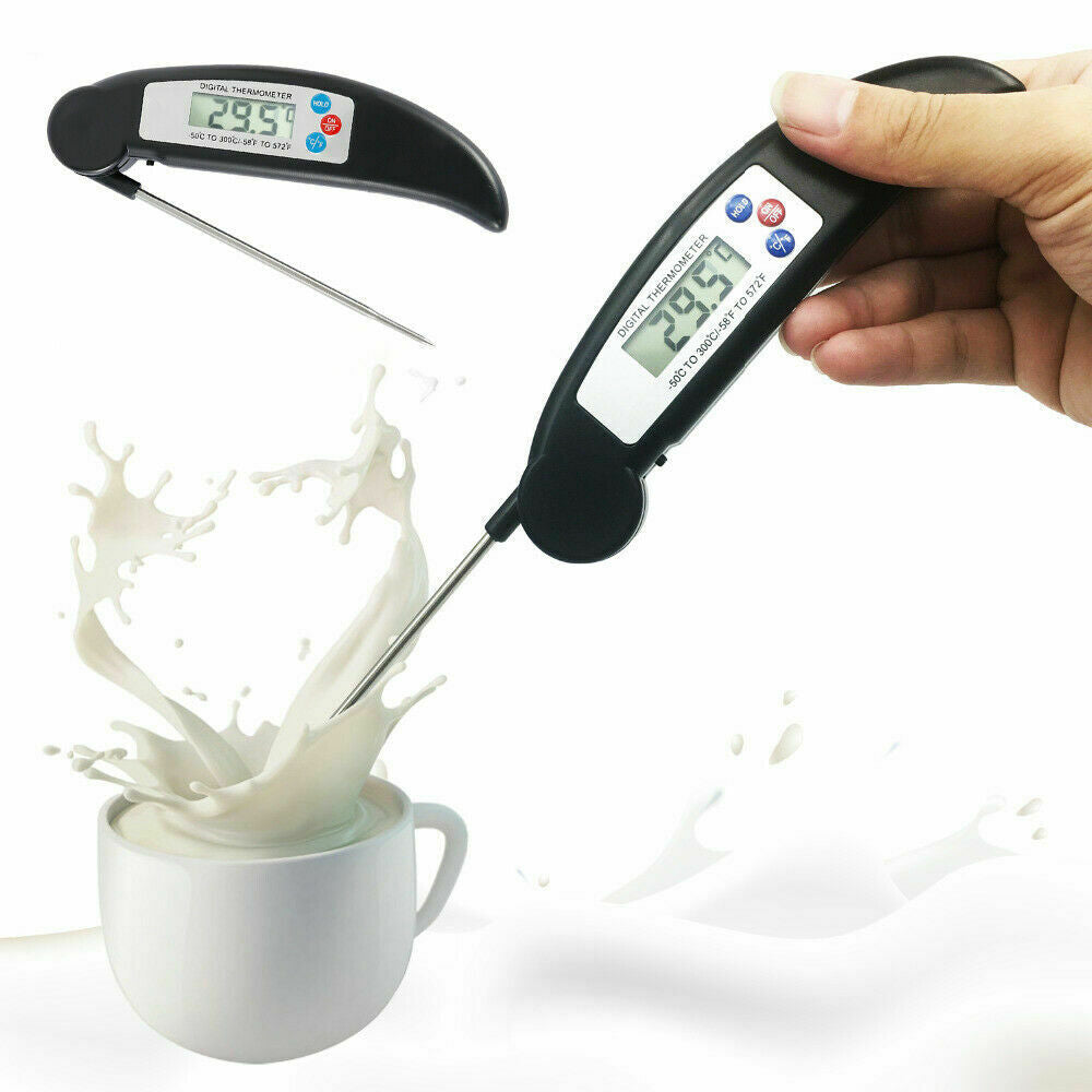 Instant-Read Meat Thermometer Digital Electronic Food Temp