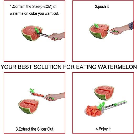 Watermelon Windmill Cutter Stainless Steel