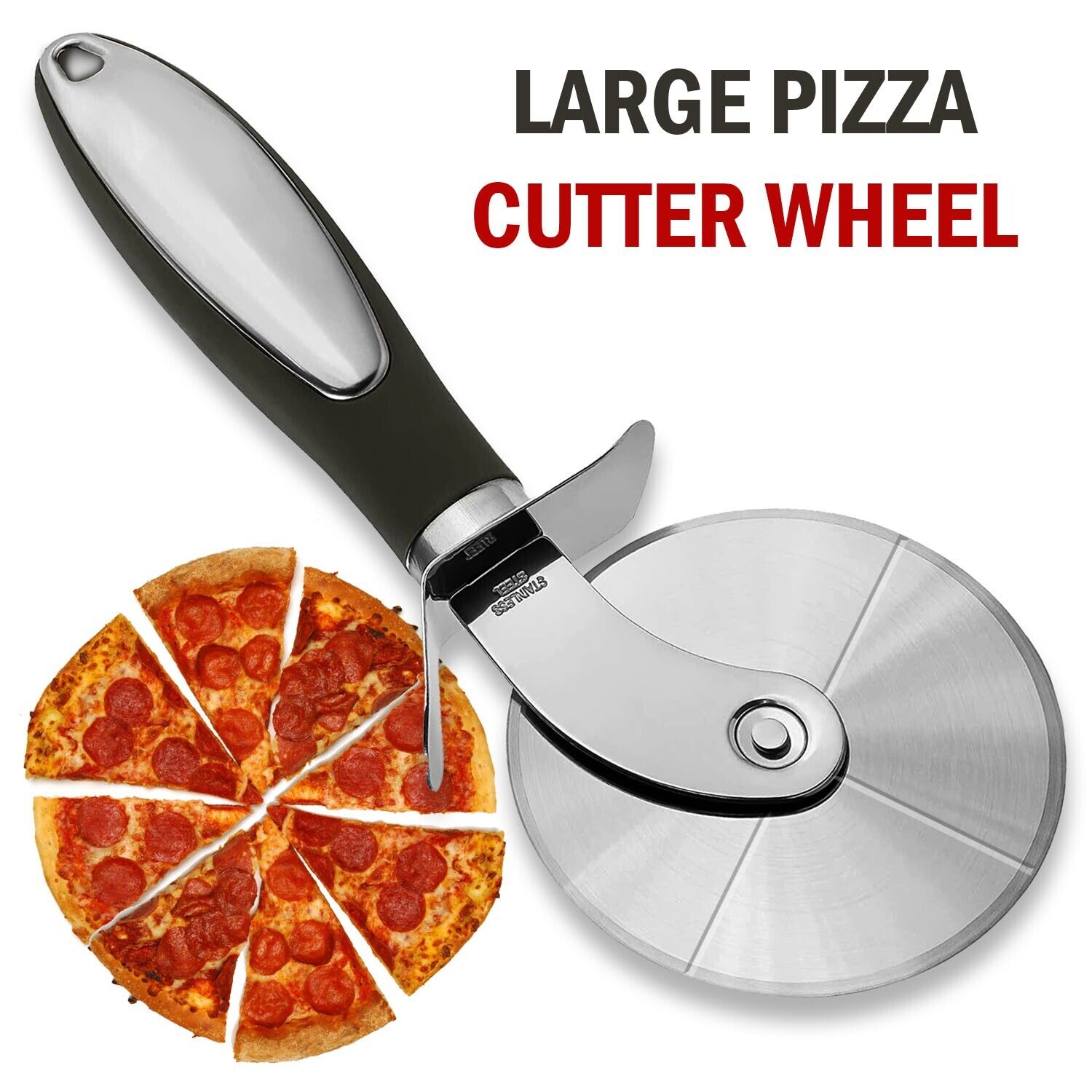 Pizza Cutter Wheel Kitchen Pizza Slicer Cutting Tool Stainless Steel