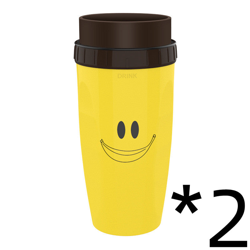 Sip on the go with our flip-up travel mug, now with a spill-resistant gasket!