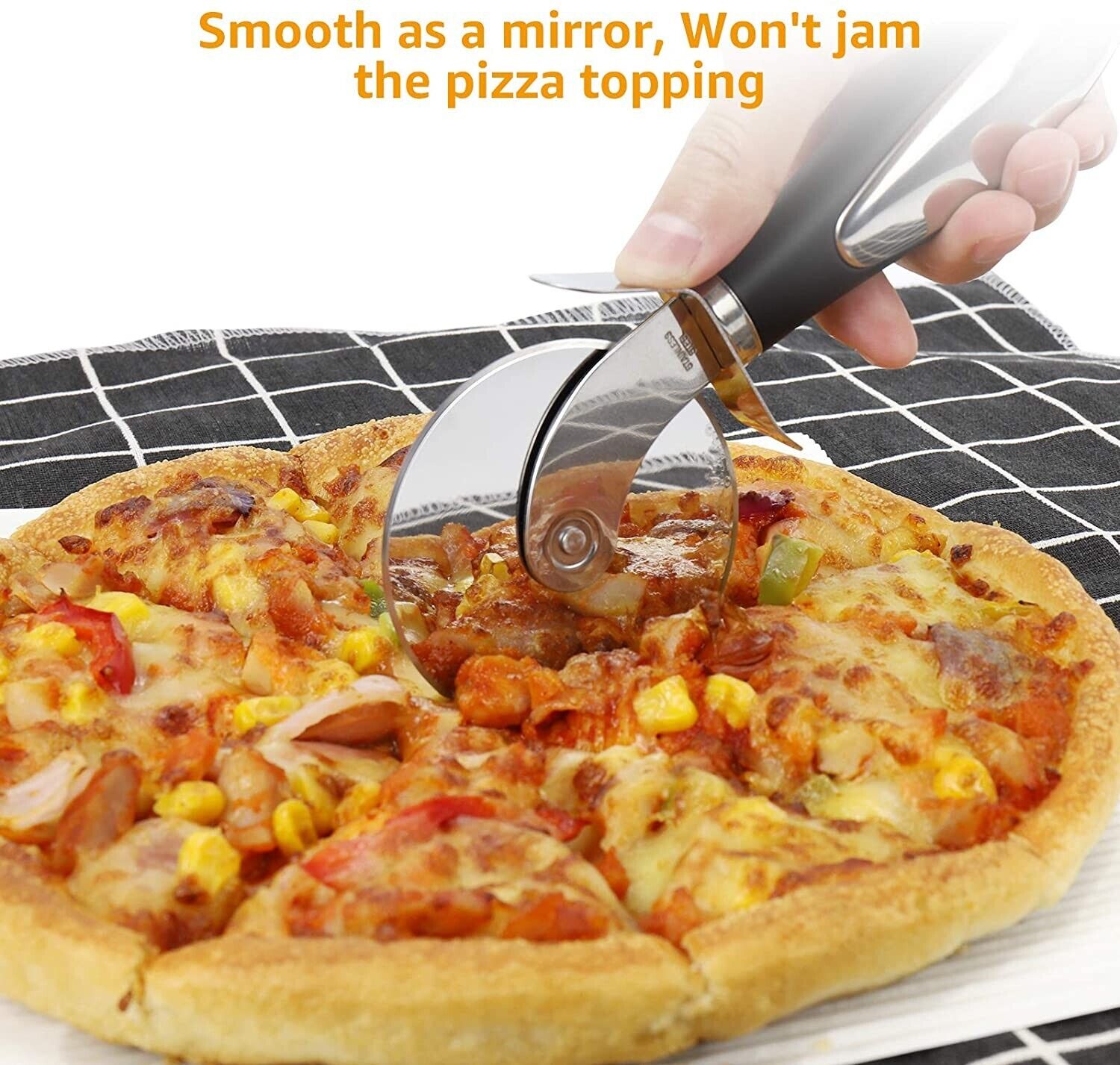 Pizza Cutter Wheel Kitchen Pizza Slicer Cutting Tool Stainless Steel