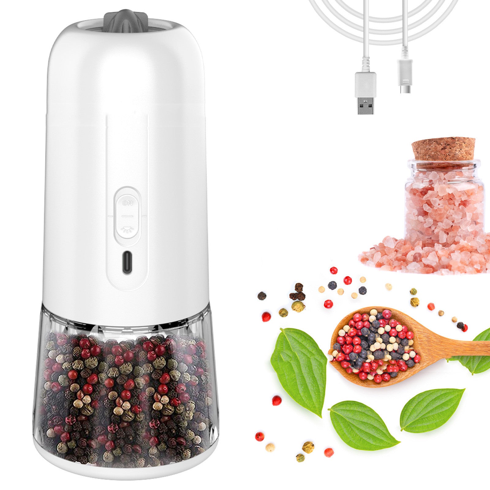 Gravity Pepper Mills Electric Salt And Pepper Grinder